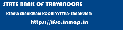STATE BANK OF TRAVANCORE  KERALA ERNAKULAM KOCHI VYTTILA- ERNAKULAM  ifsc code